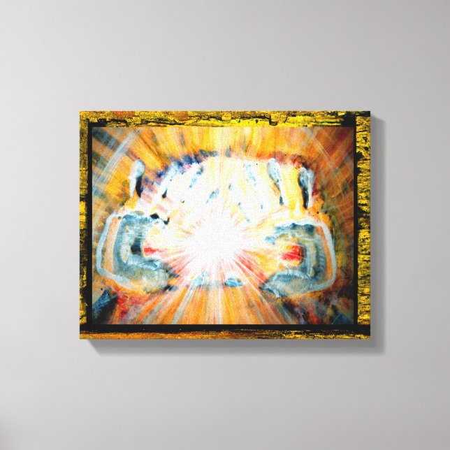 Healing Hands Canvas Print (Front)