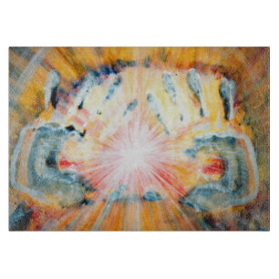 Healing Hands Cutting Board