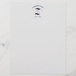 Healing hands Energy Healer Letterhead