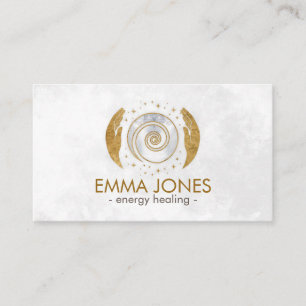 Healing Hands - Energy Healing Business Card