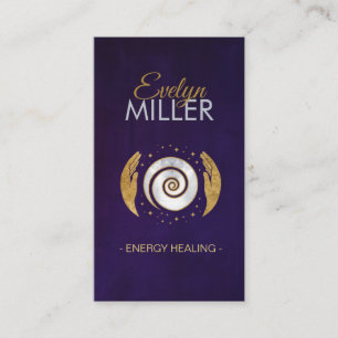 Healing Hands - Energy Therapy Business Card