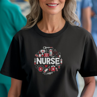 Healing Hands, Loving Hearts: Nurse Pride T-Shirt