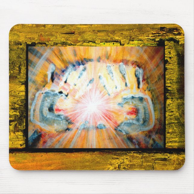 Healing Hands Mouse Pad (Front)