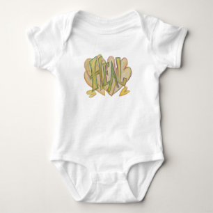 Healing Hearts Word Art Baby Clothing Bodysuit