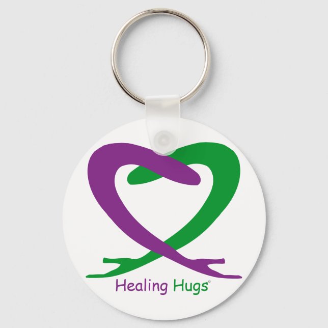 Healing Hugs Keychain (Front)