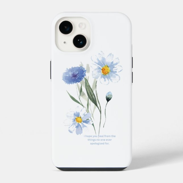 Healing in Bloom iPhone Case (Back)