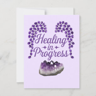 Healing in Progress Inner Peace Loading Postcard