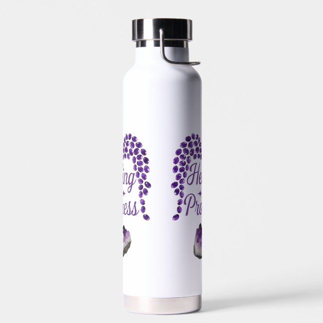 Healing in Progress  Inner Peace Loading  Water Bottle (Left)