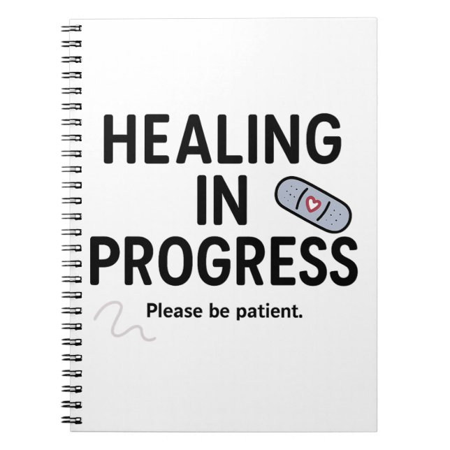 Healing in Progress – Journal (Front)