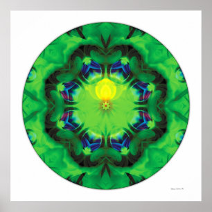 Healing Mandala 3 Poster