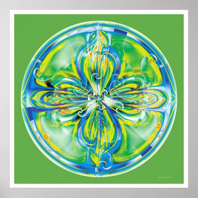 Healing Mandala 6 Poster (Front)