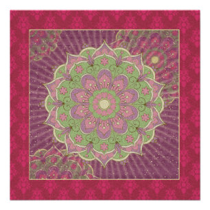Healing Mandala - Poster