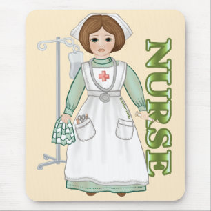 Healing nurse  mouse pad