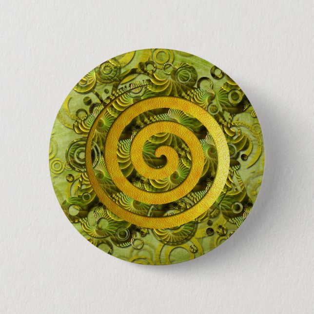 Healing Power 2 Inch Round Button (Front)