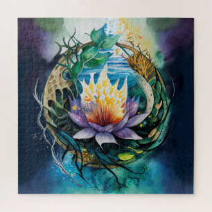 healing powers of immersion in nature jigsaw puzzle