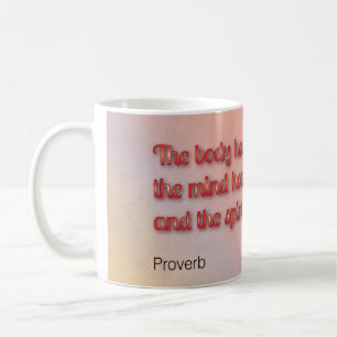 Healing Proverb Coffee Mug