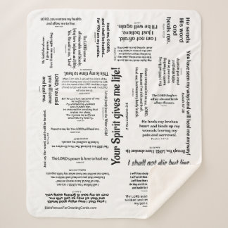 Healing Scriptures Blanket (CUSTOMIZABLE)