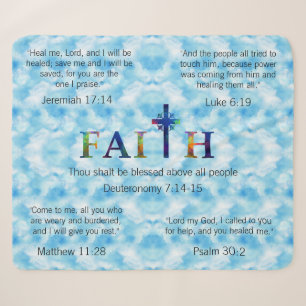 Healing Scriptures Faith Blanket