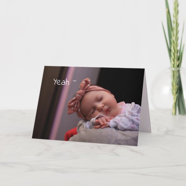 HEALING SLEEP - GET WELL CARD (Front)