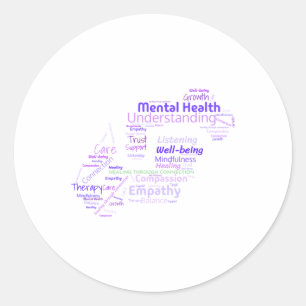 Healing Through Connection  Classic Round Sticker