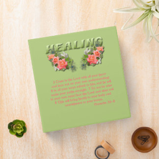 Healing Verse 1.5" Paper Capacity Binder