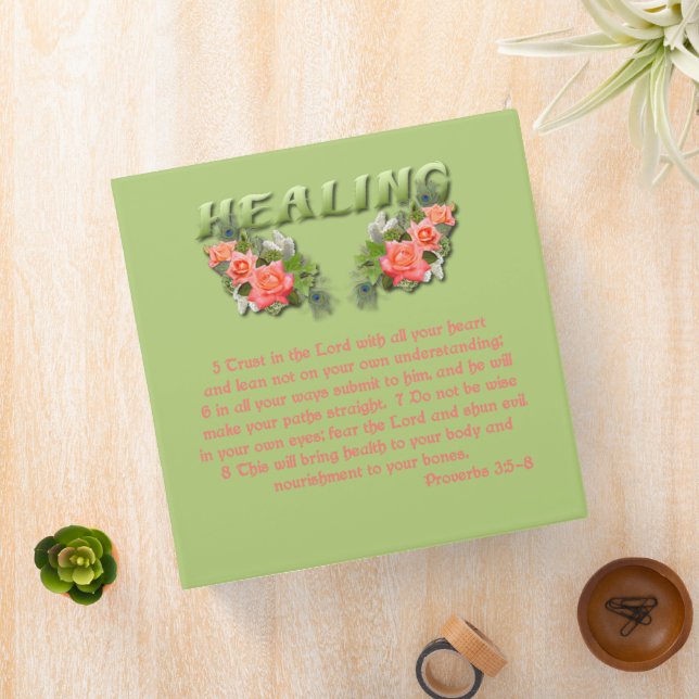 Healing Verse 2" Paper Capacity Binder (In Situ)