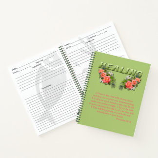 Healing Verse Recipe Notebook