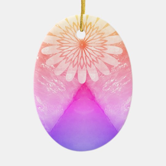 HealingSTONE Crystal Marble Vintage Temple Art Ceramic Ornament