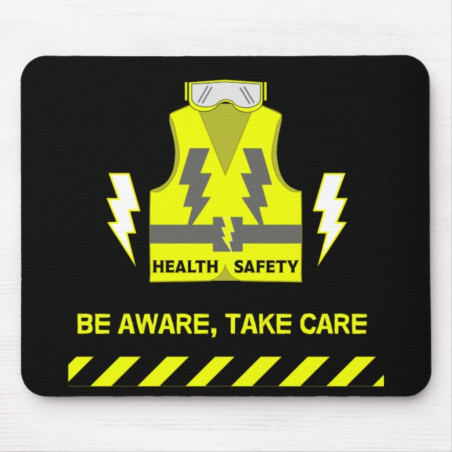 Health And Safety Gifts For Employees Mug Mouse Pad (Front)
