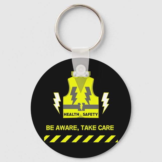 Health And Safety Gifts For Employees Mug Trucker  Keychain (Front)