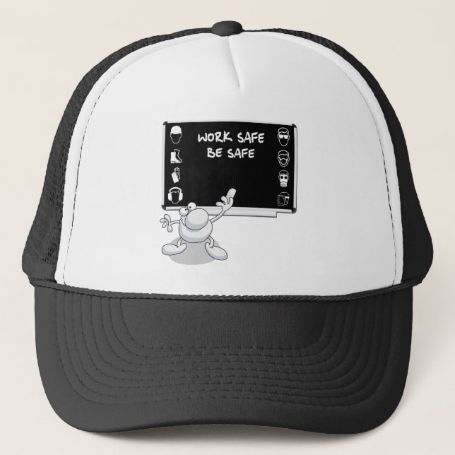 Health and safety trucker hat (Front)