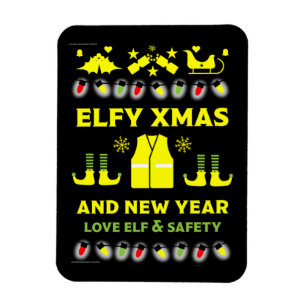 Health And Safety Xmas Gifts    Magnet