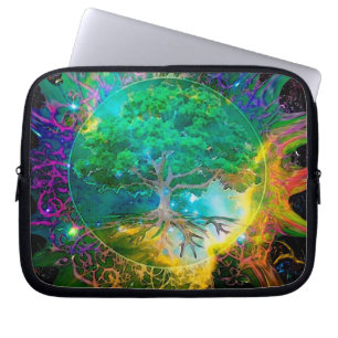 Health and Vitality Tree of Life Laptop Sleeve