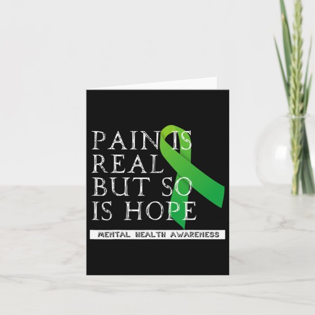 Health Awareness 3  Card (Front)