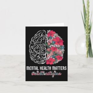 Health Awareness End The Stigma Mental Awareness  Card