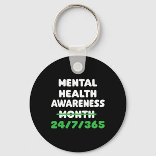 Health Awareness For Suicide Prevention  Keychain