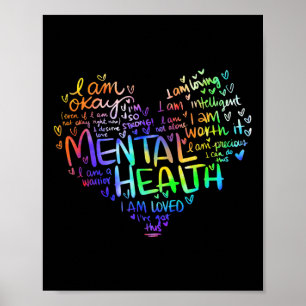 Health Awareness Gifts Depression 1  Poster