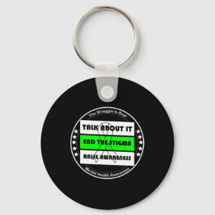 Health Awareness Mental Health Autism Awareness  Keychain