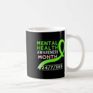 Health Awareness Month Of May Fight The Stigma Coffee Mug