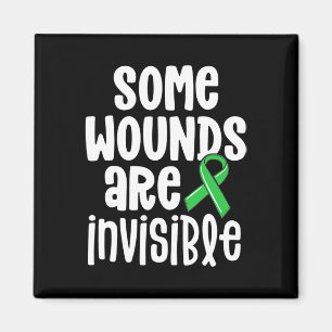 Health Awareness Some Wounds Are Invisible  Magnet
