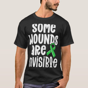 Health Awareness Some Wounds Are Invisible  T-Shirt
