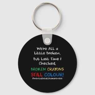 Health Awareness Suicide Prevention Gift Keychain