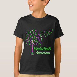 Health Awareness Tree Ribbons Supporter Graphic T-Shirt