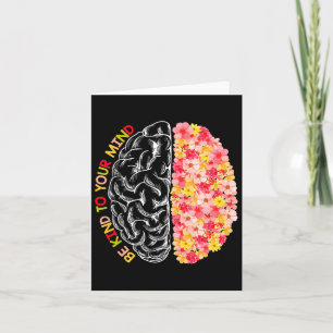 Health Be Kind Fun To Your Mind Autism Awareness  Card