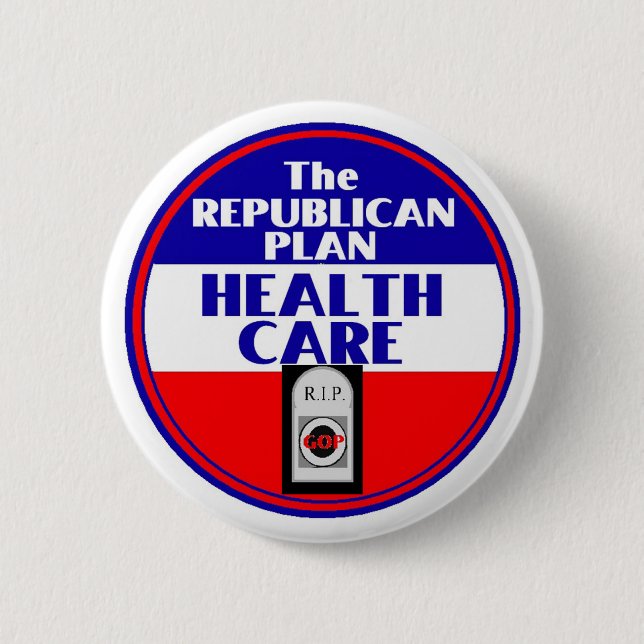 Health Care 2 Inch Round Button (Front)