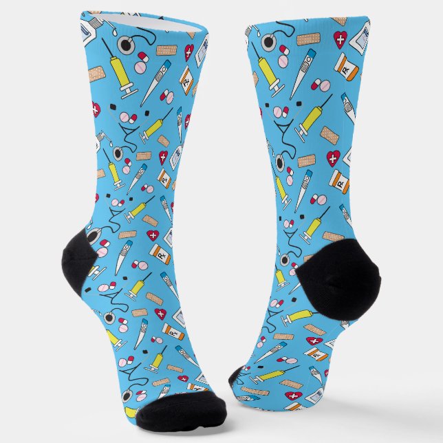 Health Care Professional Novelty Socks (Angled)