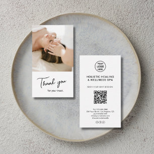 Health Coach Holistic Therapist Thank You Card