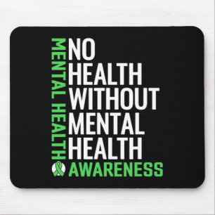Health Fight The Stigma Mental Health Awareness  Mouse Pad