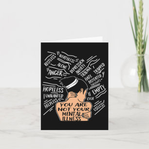 Health For Women You Are Not Your Mental Illness  Card