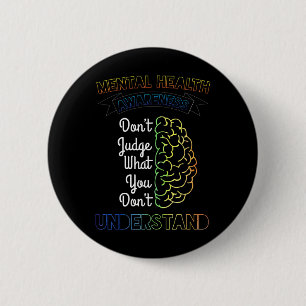 Health Gift 2 Inch Round Button